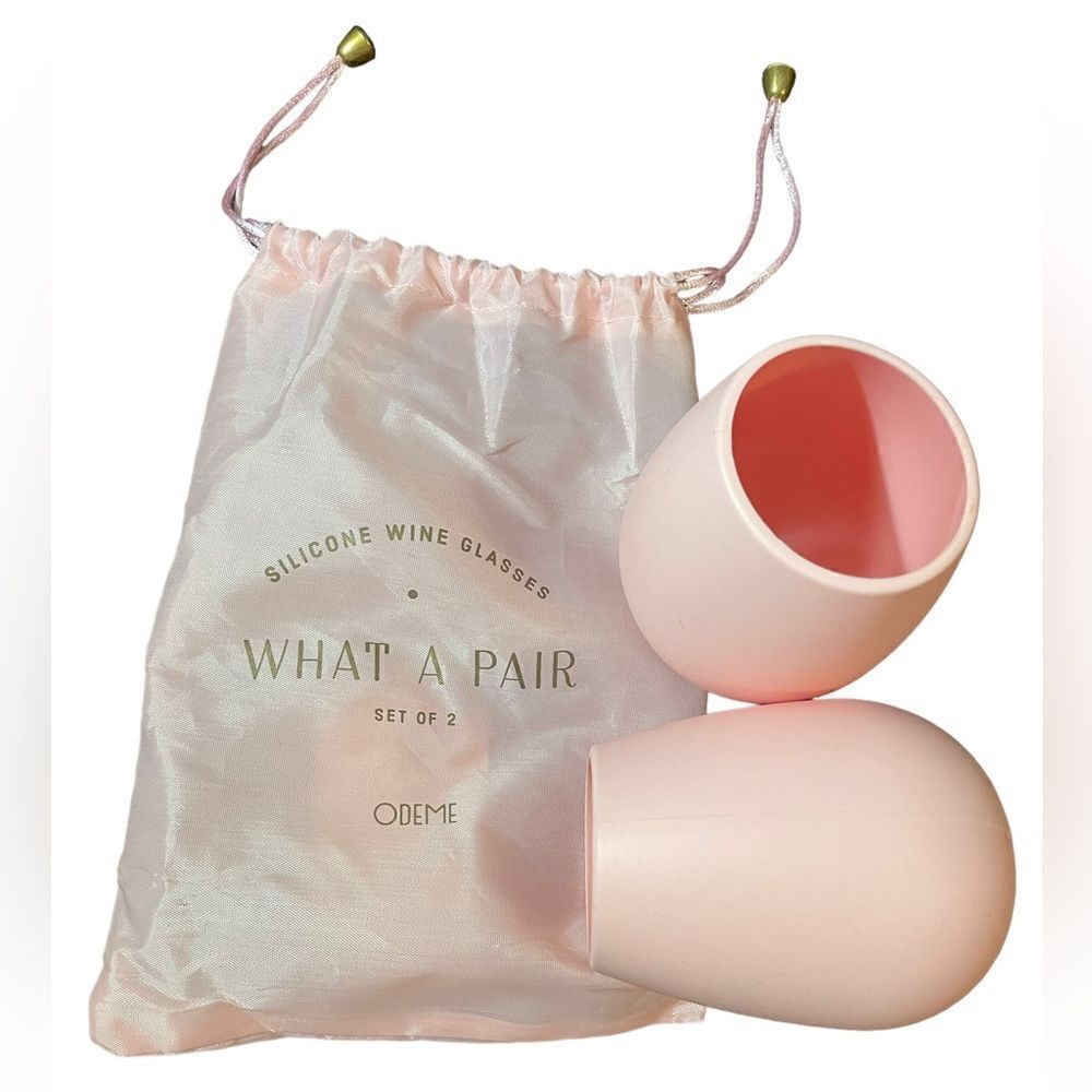 🆕️Odeme, Silicone Wine Glasses